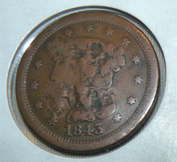 Countermarked-1843-Cent